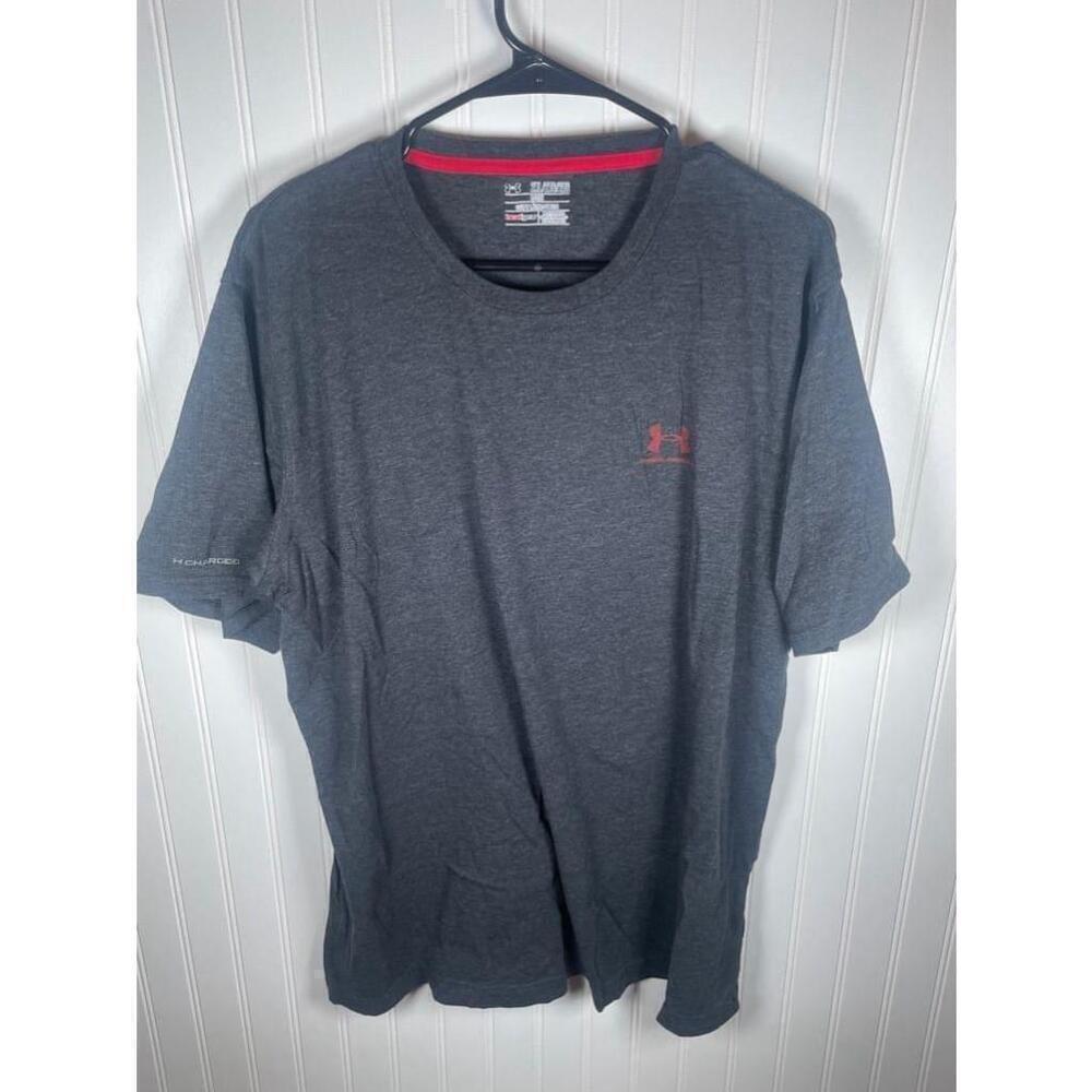 Men's Under Armour Gray T-Shirt Size 2XL